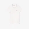 Polo de algodón elástico L.12.12 de corte entallado para mujer
