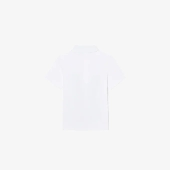 Polo de algodón estampado