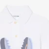 Polo de algodón estampado