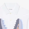 Polo de algodón estampado