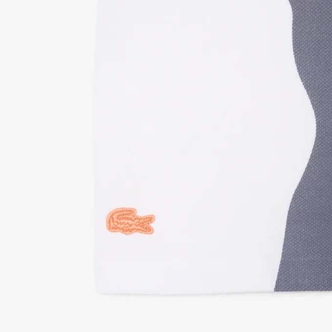 Polo de algodón estampado
