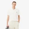 Polo de algodón y lino de corte clásico