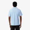 Polo de algodón y lino de corte clásico