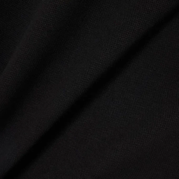 Polo de algodón y lino de corte clásico