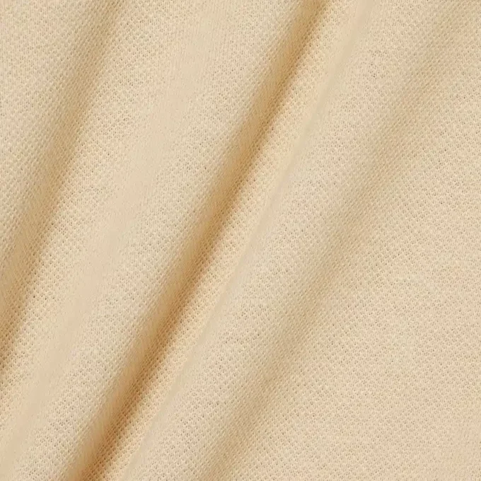 Polo de algodón y lino de corte clásico
