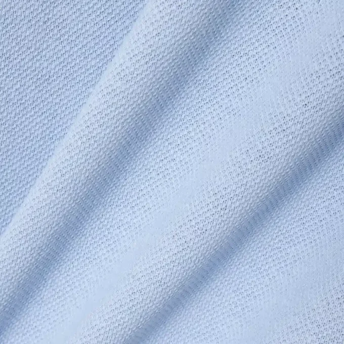 Polo de algodón y lino de corte clásico
