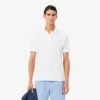 Polo de corte clásico con detalle bordado y tejido Petit Piqué