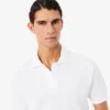 Polo de corte clásico con detalle bordado y tejido Petit Piqué