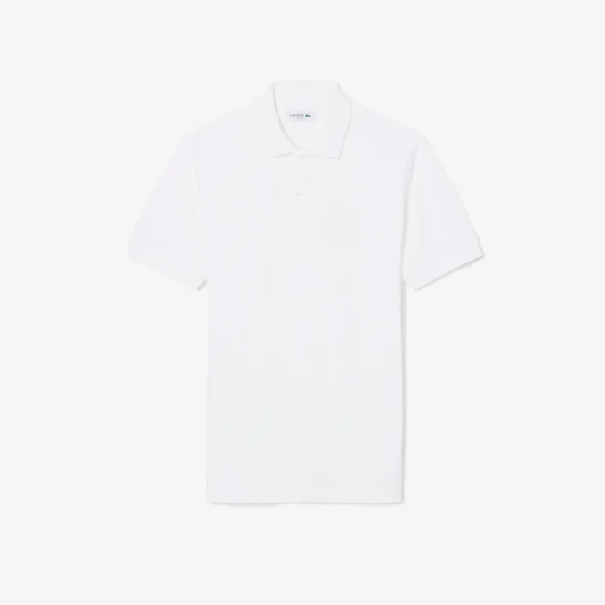 Polo de corte clásico con detalle bordado y tejido Petit Piqué