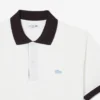 Polo de corte clásico con ribete en contraste