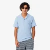 Polo de corte clásico con textura