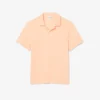 Polo de corte clásico con textura