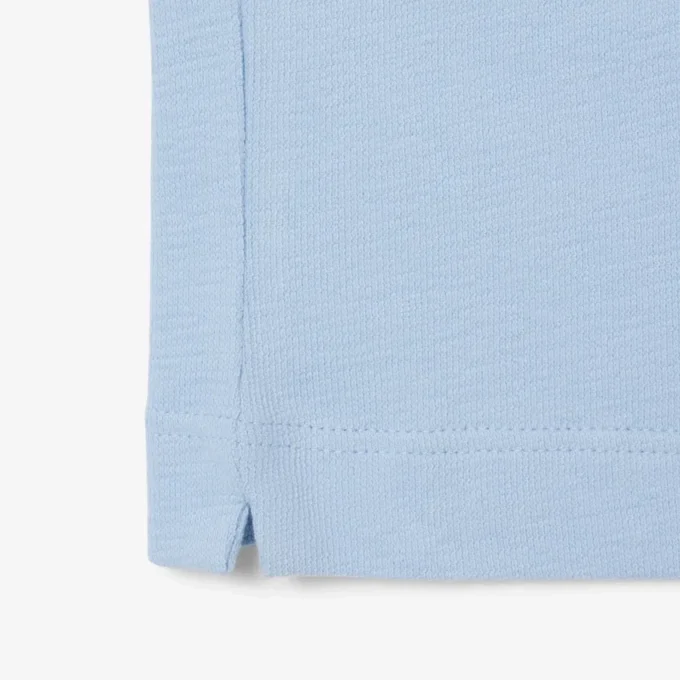Polo de corte clásico con textura