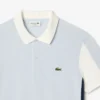 Polo de corte regular para hombre con bloques de color