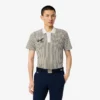 Polo de golf a rayas termorregulador para hombre