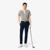 Polo de golf a rayas termorregulador para hombre
