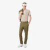 Polo de golf a rayas termorregulador para hombre