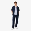 Polo de golf a rayas termorregulador para hombre