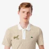 Polo de golf a rayas termorregulador para hombre