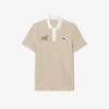 Polo de golf a rayas termorregulador para hombre