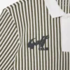 Polo de golf a rayas termorregulador para hombre