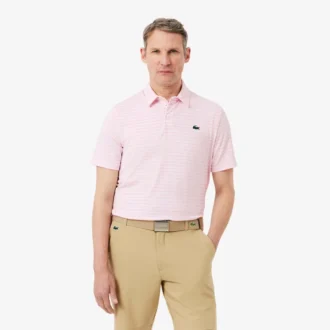 Polo de golf a rayas Ultra Dry de corte regular