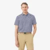 Polo de golf a rayas Ultra Dry de corte regular