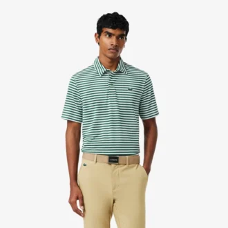 Polo de golf a rayas Ultra Dry de corte regular