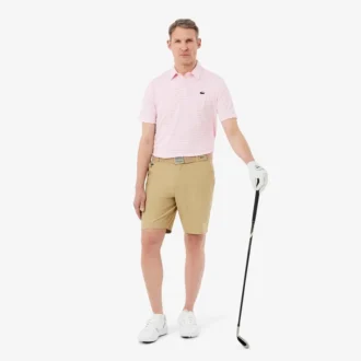 Polo de golf a rayas Ultra Dry de corte regular