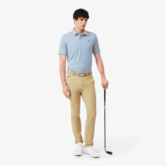 Polo de golf a rayas Ultra Dry de corte regular