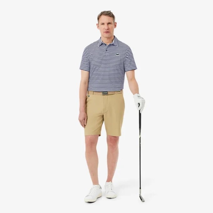 Polo de golf a rayas Ultra Dry de corte regular
