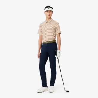 Polo de golf a rayas Ultra Dry de corte regular