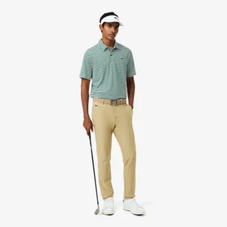 Polo de golf a rayas Ultra Dry de corte regular