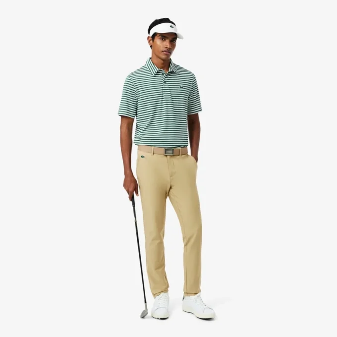 Polo de golf a rayas Ultra Dry de corte regular