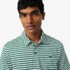 Polo de golf a rayas Ultra Dry de corte regular