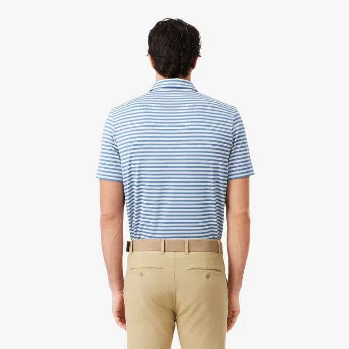 Polo de golf a rayas Ultra Dry de corte regular