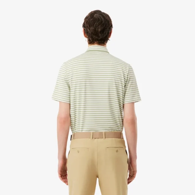 Polo de golf a rayas Ultra Dry de corte regular