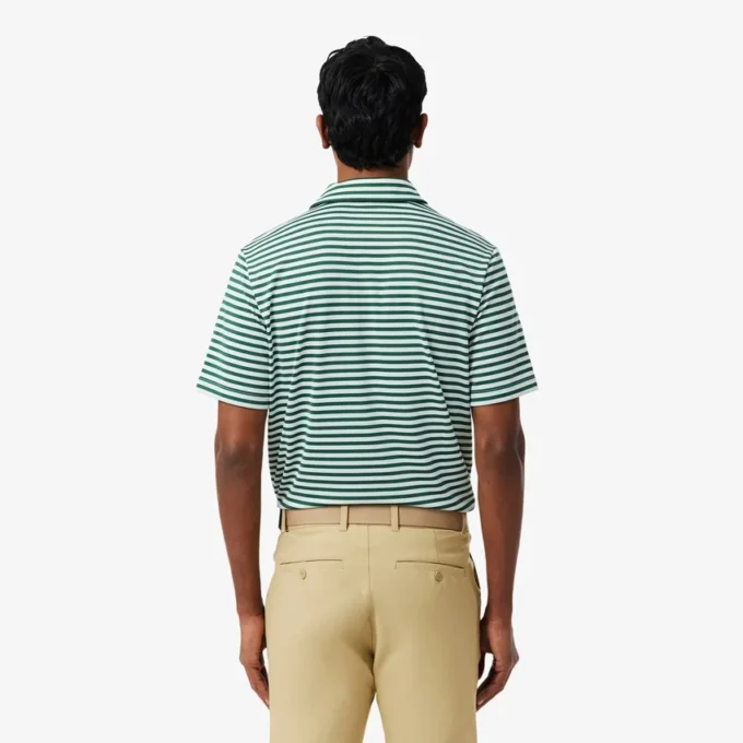 Polo de golf a rayas Ultra Dry de corte regular