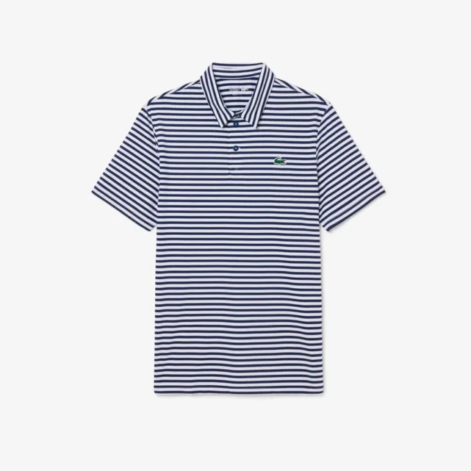 Polo de golf a rayas Ultra Dry de corte regular