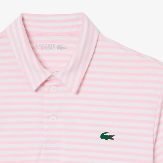 Polo de golf a rayas Ultra Dry de corte regular