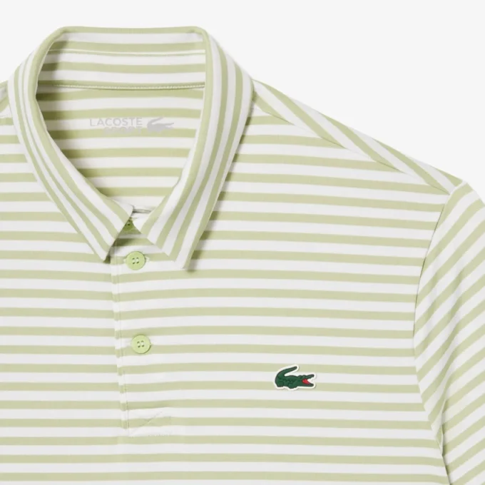 Polo de golf a rayas Ultra Dry de corte regular