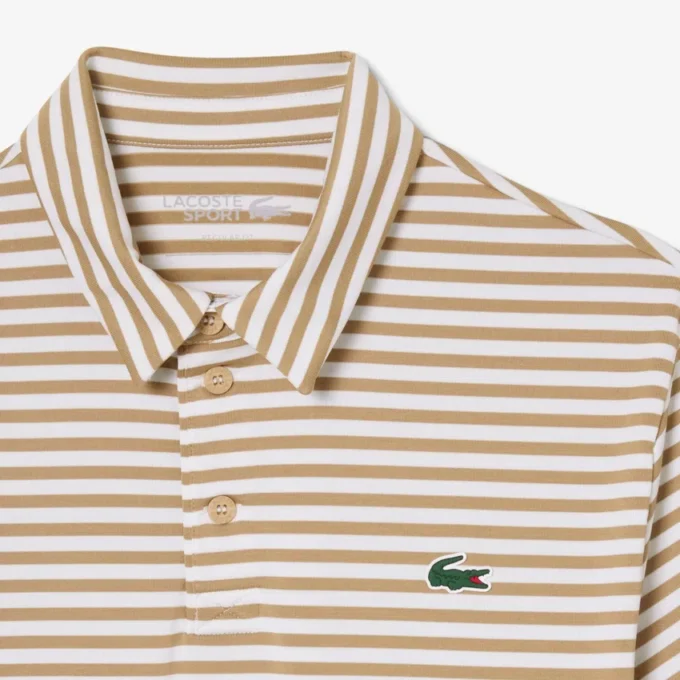 Polo de golf a rayas Ultra Dry de corte regular