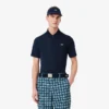 Polo de golf con protección UV de corte regular para hombre
