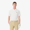 Polo de golf con protección UV de corte regular para hombre