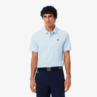 Polo de golf con protección UV de corte regular para hombre