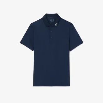 Polo de golf con protección UV de corte regular para hombre