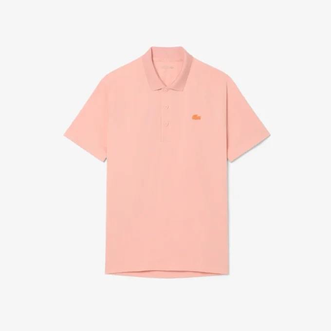 Polo de golf con protección UV de corte regular para hombre