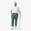 Polo de golf con protección UV de corte regular para hombre