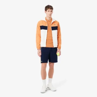 Polo de golf con protección UV de corte regular para hombre