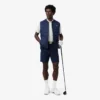 Polo de golf con protección UV de corte regular para hombre